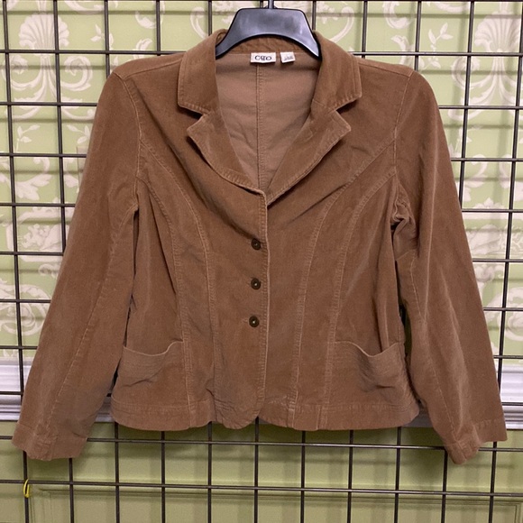 Cato Jackets & Blazers - Brown corduroy jacket